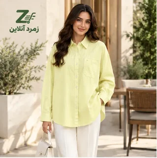 شومیز بلند زنانه، پیراهن کتان زنانه، شومیز کتان، خرید شومیز کتان، شومیز زنانه شیک، لباس روزمره زنان