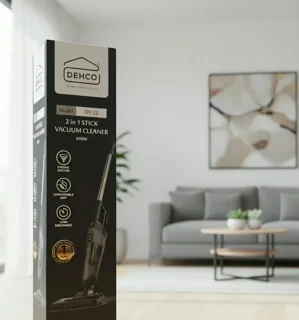 جاروبرقی ایستاده، جارو شارژی، جاروبرقی DEHCO، جارو عصایی، جارو دستی، فیلتر HEPA، نظافت منزل، قیمت