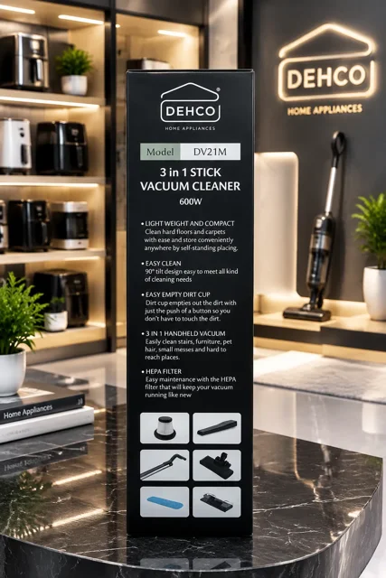 قیمت و خرید جاروبرقی ایستاده DEHCO DV21M 600 وات دکو