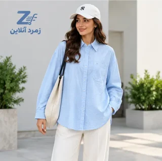 شومیز بلند زنانه، پیراهن کتان زنانه، شومیز کتان، خرید شومیز کتان، شومیز زنانه شیک، لباس روزمره زنان