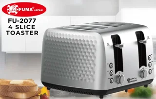 توستر نان، فوما، FU-2077، خرید توستر، قیمت توستر، توستر برقی، دستگاه توستر، نان تست، لوازم آشپزخانه