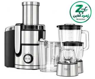خرید آبمیوه‌گیری 4 کاره برگامو BG-JE3464GDS4 با قیمت مناسب
