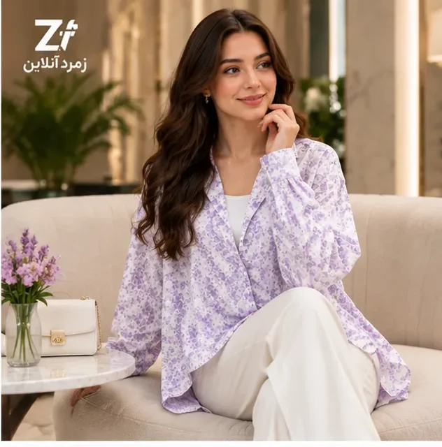 ست دو تکه زنانه، شومیز زنانه، تاپ زنانه، خرید ست زنانه، قیمت ست شومیز، استایل زنانه، ست راحت و شیک