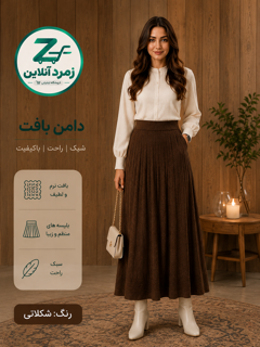 دامن بافت, خرید دامن بافت, قیمت دامن بافت, دامن زنانه, دامن روزمره, دامن مجلسی, دامن نرم, دامن مرغوب