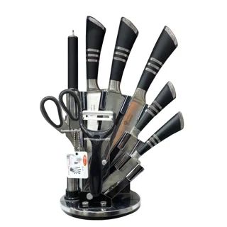 سرویس چاقو آشپزخانه 9 پارچه فوما مدل FU-533 101957349