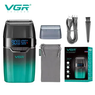 ماشین اصلاح موی سر و صورت شارژی وی جی ار مدل V-308 102129180