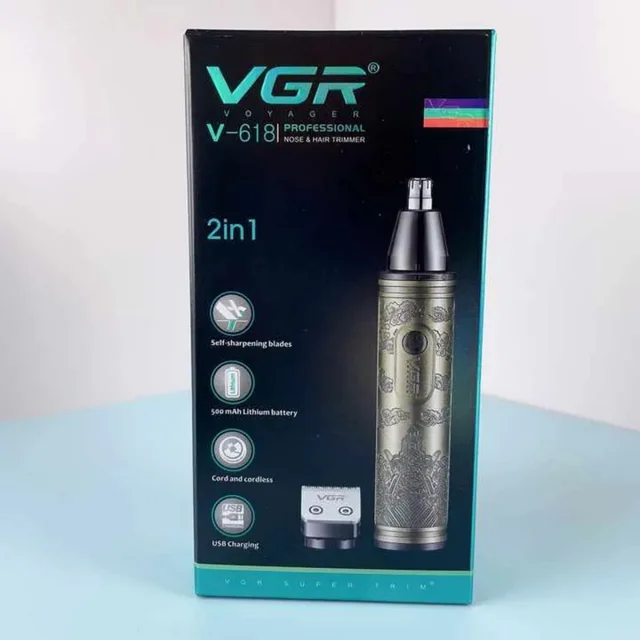 ماشین اصلاح موی سر و صورت وی جی ار مدل V-618 102113638
