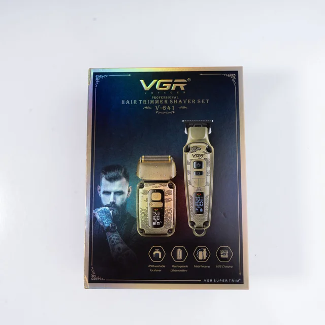 ماشین اصلاح موی سر و صورت وی جی ار مدل V-641