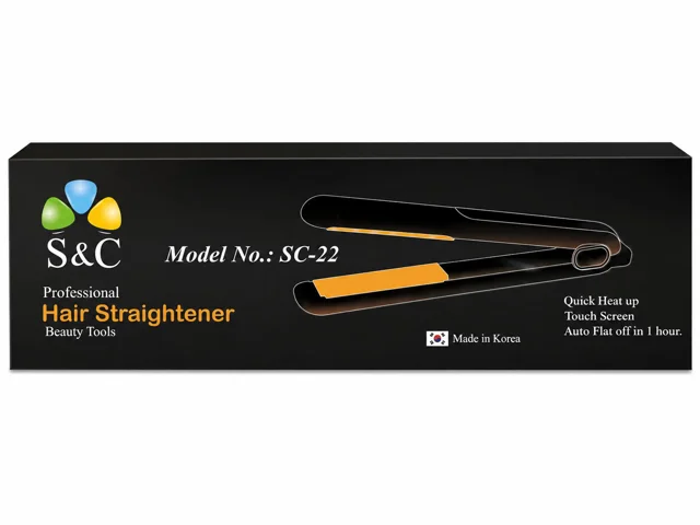 اتو مو کراتین S&C تیتانیومی 250 درجه مدل 22